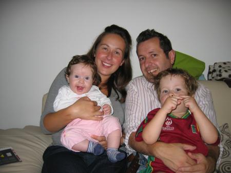 Regina e Joao familia!